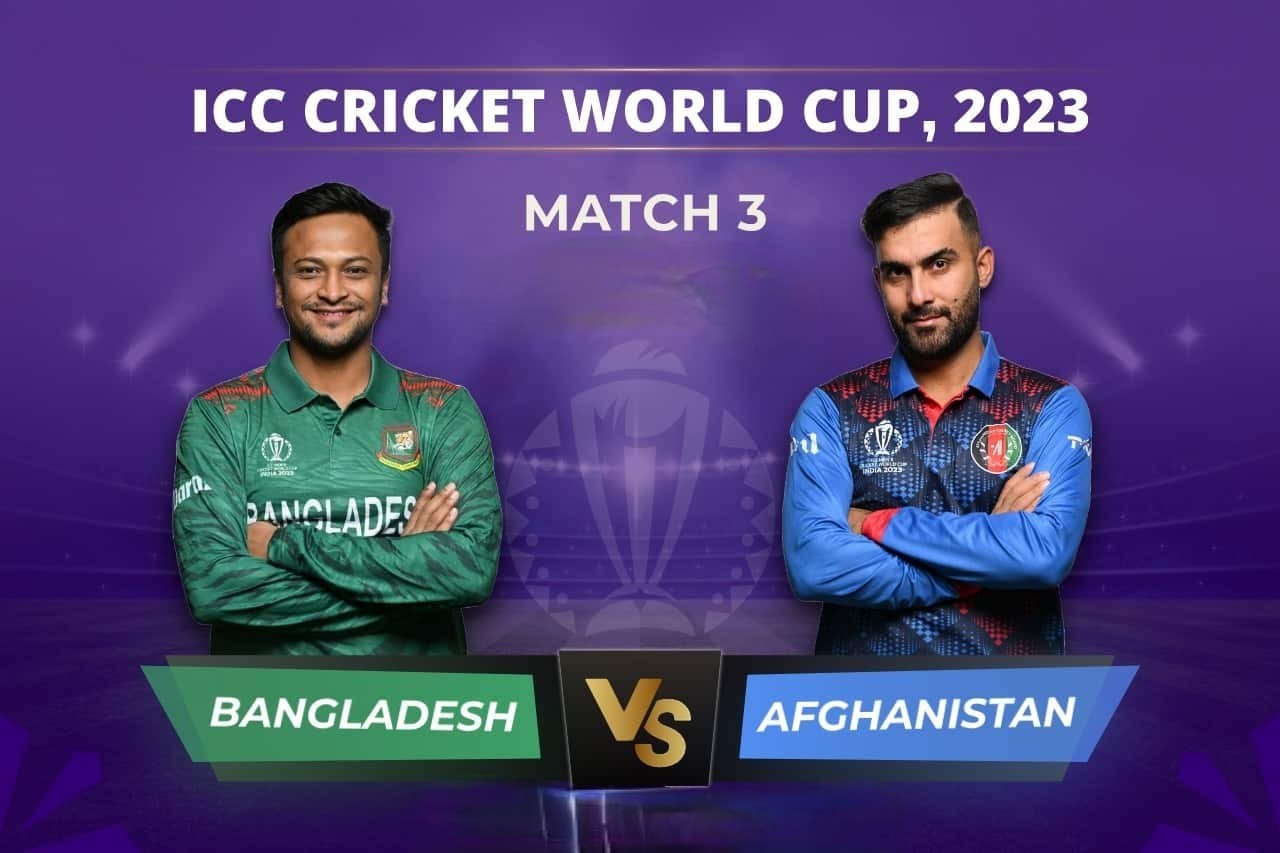 Bangladesh vs. Afghanistan - ICC Cricket World Cup 2023