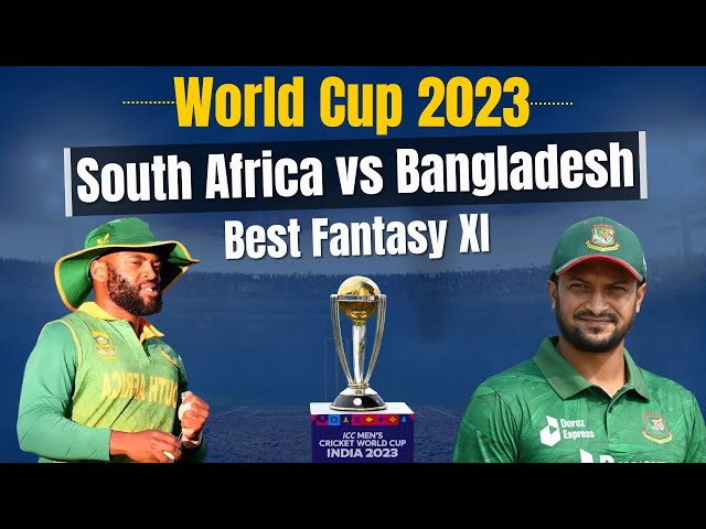 South Africa vs. Bangladesh: A Clash of Cricket Titans in the ICC Cricket World Cup 2023