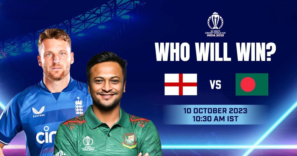 Live Match Today: Bangladesh vs England World Cup 2023